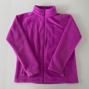 Kids Fuchsia Columbia Fleece
